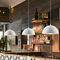 loft复古个性创意吧台餐厅饭店装饰吊灯美式工业风怀旧灯罩简约