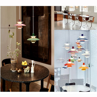 北欧简约现代办公桌卧室床头灯PH5餐厅创意个性吧台吊灯