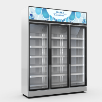 展示柜冰柜商用立式保鲜柜三门风冷冷藏柜超市啤酒饮料柜
